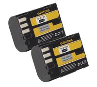 2x Batteria Patona 7,4V 1400mAh per Pentax D-Li90