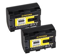 2x Batteria Patona 890mAh li-ion per Jvc Everio GZ-HM30RUS,GZ-HM30SUS,GZ-HM320