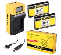 2x Batteria Patona + caricabatteria Synchron LCD USB per Sony NP-BX1