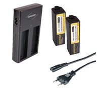 2x Batteria Patona + caricabatterie Dual per DJI HB01-522365