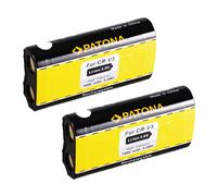 2x Batteria Patona compatibile 1400mAh per Toshiba PDR-2300