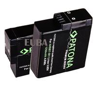 Batteria PATONA HQ Ricambio GOPRO HERO 5 HERO5 BLACK SILVER AABAT-001 1250 mA
