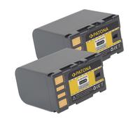 2x Batteria Patona per Jvc GZ-HD310,GZ-HD320,GZ-HD320BEU,GZ-HD320BUS,GZ-HD3EK