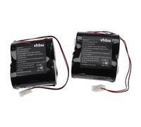 2x Batteria per ABUS Secvest 2WAY, 2WAY FU8220 15Ah 3V alcalino-manganese