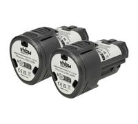 2x Batteria per AEG BLL12C BS12C2 BS12C BBH12 BBS 12C BLL 12C BS 12C 2Ah 12V