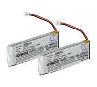 2x Batteria per Albrecht BTX1 Pro, BTX1 FM, BT Next Pro, BTX2 FM 950mAh