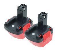 2x Batteria per Bosch Exact 700 GLI 12 Exact 8 GDR 12V 1,5Ah 12V