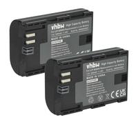 2x Batteria per Canon battery grip BG-E7 BG-E6 BG-E13 BG-E14 BG-E9 1600mAh 7,2V