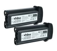 2x Batteria per Canon EOS 1Ds Mark II 1D Mark II N 1D Mark II 1500mAh 12V