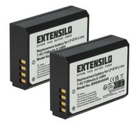2x Batteria per Canon EOS Rebel T3 Rebel T5 Rebel T6 Rebel T7 1100mAh 7,4V