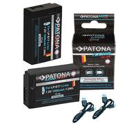 2x Batteria per Canon LP-E17 Ingresso USB-C EOS RP 77D 200D 750D 760D 8000D K...
