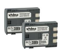 2x Batteria per Canon PowerShot S70 S80 S50 S60 G7 G9 S40 S45 S30 600mAh