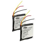 2x Batteria per Jabra CP-GN650, AHB472625PLT, AHB682828PS 250mAh