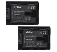 2x Batteria per JVC GZ-HM320U GZ-HM330 GZ-HM330BEK GZ-HM320 GZ-HM320BUS 1200mAh