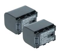 2x Batteria per JVC GZ-HM320U GZ-HM330 GZ-HM330BEK GZ-HM320 GZ-HM320BUS 2400mAh