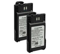 2x Batteria per Kenwood TK-U100 TK-3000T TK-3501 1000mAh 7,4V