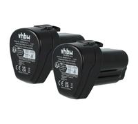 2x Batteria per Metabo Combo Set 2.2 10.8 V Quick Pro KPA 10.8 2Ah 10,8V