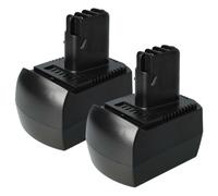 2x Batteria per Metabo SSP 12 ULA9.6-18 12V