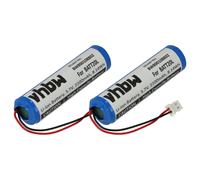 2x Batteria per Midland ER200, ER300 2200mAh 3,7V