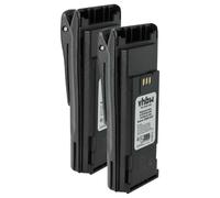 2x Batteria per Motorola DP1400 PM400 GP3688 DP1000 GP3188 EP450 2500mAh 7,2V
