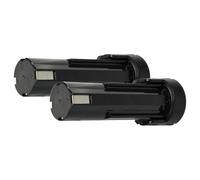2x Batteria per National 6546-6 6545-6 6540-1 6547-1 6539-6 6538-1 3,3Ah 2,4V