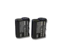 2x Batteria per Nikon battery grip MD-D14 MB-N11 MB-D18 MB-N10 MB-D17 2000mAh 7V