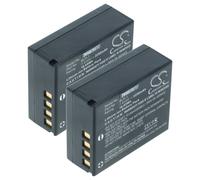 2x Batteria per Olympus HLD-9 (battery grip) 2250mAh 7,4V