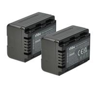 2x Batteria per Panasonic HC-V100EG-K HC-V500 HC-V100M HC-V100 HC-V10 1600mAh