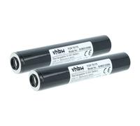 2x Batteria per Pelican Stinger HP, XT, XT HP 1800mAh 3,6V NiMH