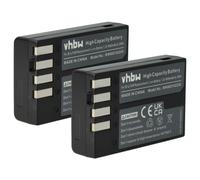 2x Batteria per Pentax K-30 K-50 K-S1 K-P K-500 K-S2 K-R K-2 K-70 900mAh 7,2V