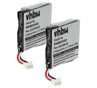 2x Batteria per Plantronics Savi W8220, 8220 650mAh