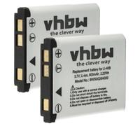 2x Batteria per SeaLife Reefmaster DC1400 DC1200 DC-1200 DC-1400 600mAh 3,7V