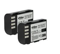 2x Batteria per Sigma SD Quattro 1100mAh 7,2V