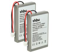2x Batteria per Sony CUH-ZCT1E CUH-ZCT1H CUH-ZCT1U Dualshock 4 1000mAh