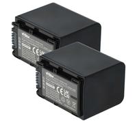 2x Batteria per Sony HDR-CX155E HDR-CX130ER HDR-CX130ES HDR-CX150E 1300mAh