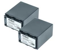 2x Batteria per Sony HDR-SR12 HDR-SR11E HDR-SR12E HDR-SR37E HDR-SR37 3300mAh