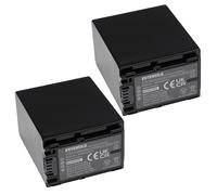 2x Batteria per Sony HDR-UX19E HDR-UX3E HDR-TG5E HDR-UX7E HDR-UX9E 3090mAh 7,4V