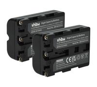 2x Batteria per Sony impugnatura verticale VG-C77AM VG-C99AM 1200mAh 7,2V