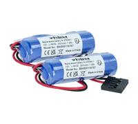 2x Batteria per Yaskawa Motoman Robot 2000mAh 3,6V Li-MnO2