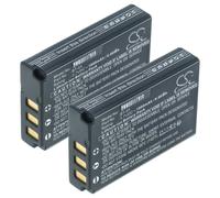 2x Batteria per Zoom Q8 1800mAh 3,7V