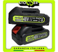 2X Batteria Ricambio 48V LITIO MINI MOTOSEGA AVVITATORE TRAPANO SMERIGLIATRICE
