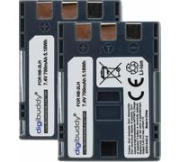 2x Batteria ricambio NB-2L NB-2LH NB2L per Canon EOS 400D 350D S60 S45 S50 S70