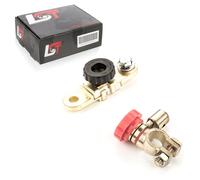 2x Batteria Scollegare L'interruttore Del Terminale con Tasto rotondo rosso nero