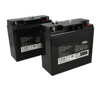 2x Batteria sostituisce APC AP1250, AGM09, RBC7, BT12-18, RBC50 18000mAh 12V AGM