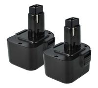 2x Batteria sostituisce Black & Decker A9252 England SL1 3YD 3Ah 12V