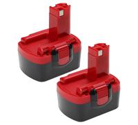 2x Batteria sostituisce Bosch 2 607 335 686, 2 607 335 685 2Ah 14,4V