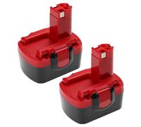 2x Batteria sostituisce Bosch 2 607 335 694, 2 607 335 686 2,5Ah 14,4V