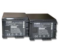 2x Batteria sostituisce Canon BP-828 2400mAh