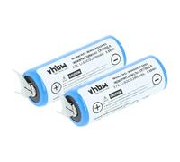 2x batteria sostituisce CR17450E-R (3V) per dispositivi, 3 linguette