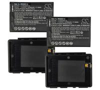 2x Batteria sostituisce Honeywell CT50-BSC-B, 318-055-018 4700mAh 3,8V